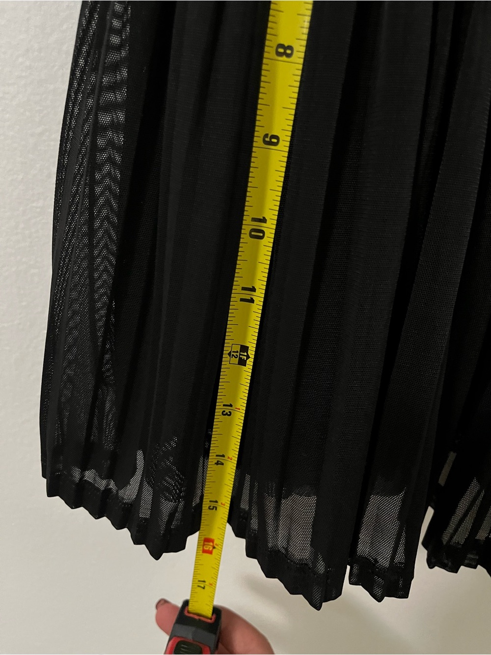 ATHLETA SIZE M A-Game Mesh Skort Pleated Skirt - Picture 6 of 15
